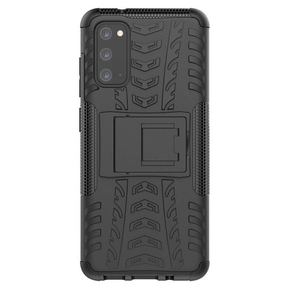 Gangxun Case For Samsung Galaxy S20, Slim Shock-Absorbing Rugged -Black