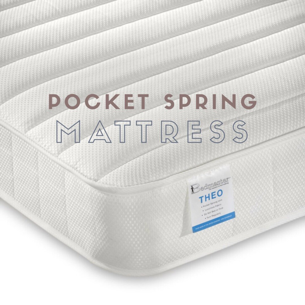 (Double) Theo Low Profile Pocket Sprung Mattress