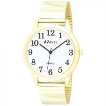 RAVEL Mens Analogue Classic Quartz Connected Wrist Watch with Stainless Steel Strap R0232.02.1