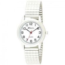 RAVEL Womens Analogue Classic Quartz Connected Wrist Watch with Stainless Steel Strap R0232.11.2