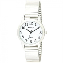 RAVEL Womens Analogue Classic Quartz Connected Wrist Watch with Stainless Steel Strap R0232.01.2