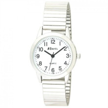 RAVEL Women's Analogue Classic Quartz Watch - 27mm Round Case, Easy-Read Arabic Dial, Stainless Steel Strap, R0232.21.2