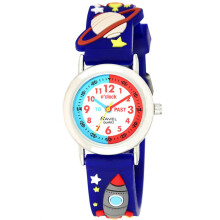 Ravel Children's Dark Blue Space Time Teacher Watch