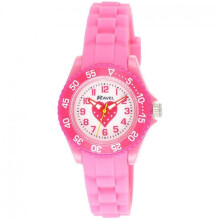 RAVEL Girls Analogue Pink Heart Quartz Watch with Silicone Strap R1807.05