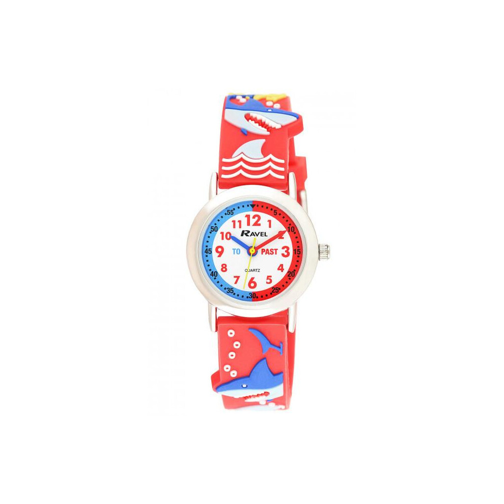 RAVEL Unisex Child Analogue Classic Quartz Watch with Plastic Strap R1513.87