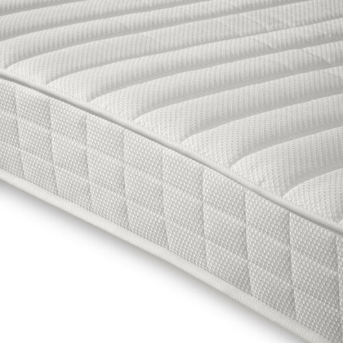 Bedmaster (Small Single) Ethan Quilted Low Profile Spring Mattress 2
