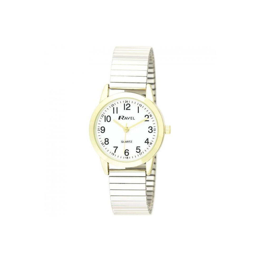 RAVEL Womens Analogue Classic Quartz Watch with Stainless Steel Strap R0232.22.2