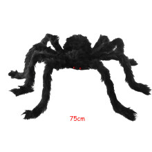(75cm) Black Plush Spider Halloween Party Decoration