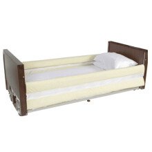 Alerta 2-Bar Mesh Bed Rail Bumpers - Adult Bed Bumpers - Zip Fasten