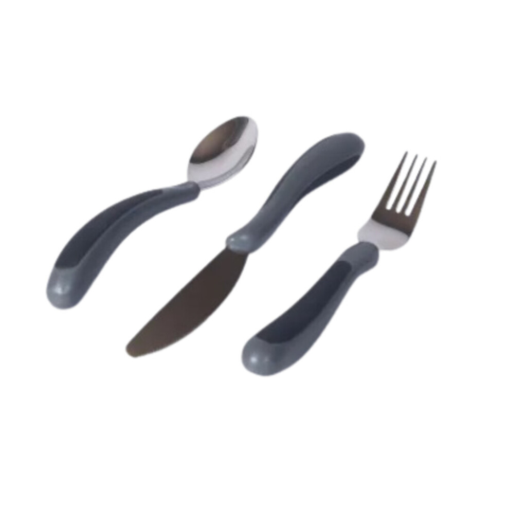Nrs Kura Care Adult Cutlery - Easy Grip Cutlery - Adult Eating Aids