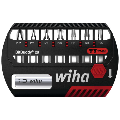 Wiha Wiha BitBuddy TY Bit Set, 8 Piece