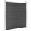 VidaXL vidaXL Zaunelement Set WPC 792x(105-186)cm Schwarz 3