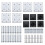 VidaXL vidaXL Zaunelement Set WPC 792x(105-186)cm Schwarz 10