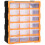VidaXL vidaXL Multi-drawer Organiser with 18 Middle Drawer Storage Cabinet Tool Box 1