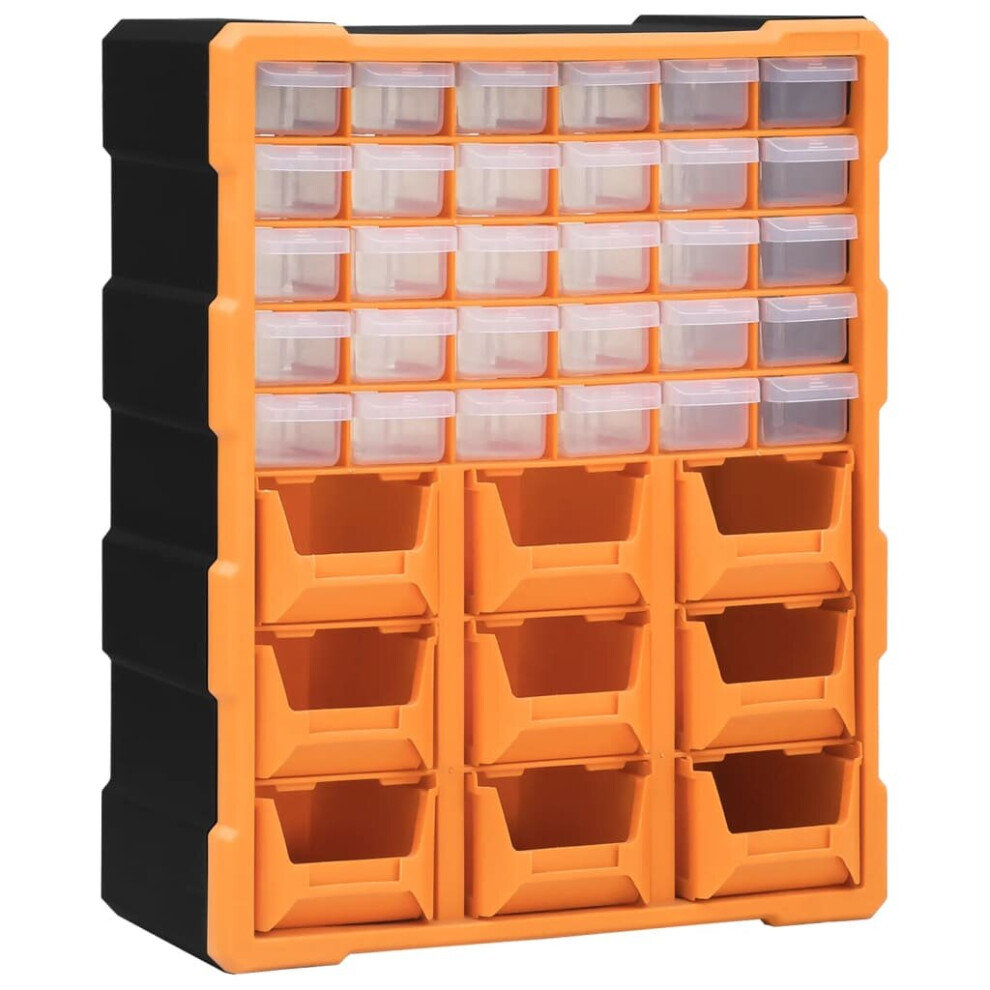 Vidaxl Multi-Drawer Organiser With 39 Drawers Storage Cabinet Sewing Tool Box