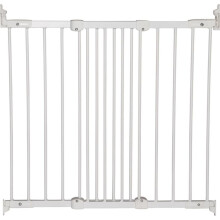BabyDan Safety Gate White Baby Toddler Protection Wall-Mounted Stair Doorway