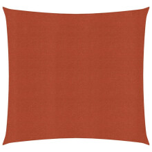vidaXL Sonnensegel 160 g/m² Terrakottarot 2,5x3 m HDPE