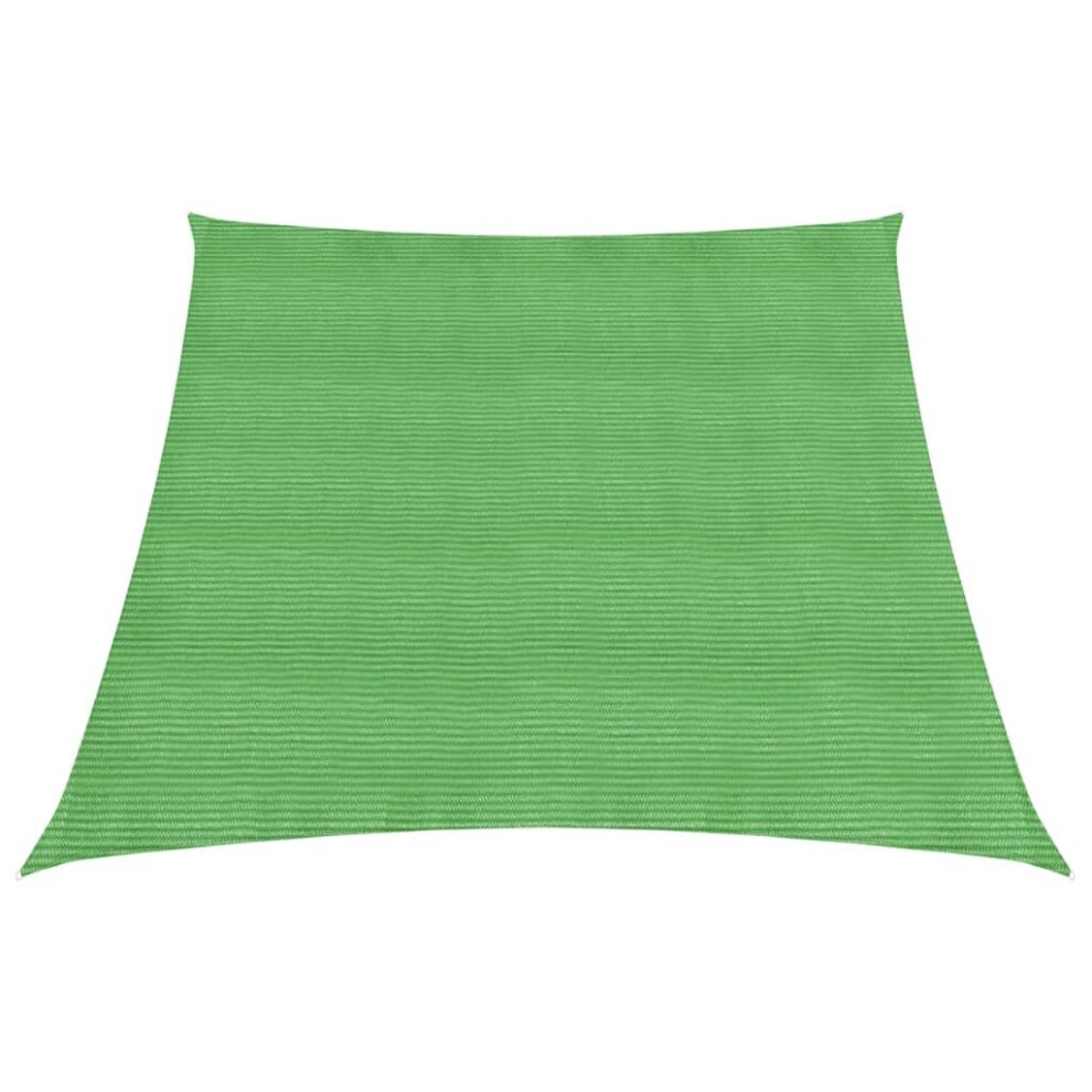 vidaXL Sunshade Sail 160 g/mÂ² Light Green 3/4x2 m HDPE Garden Sunscreen Canopy