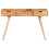 VidaXL vidaXL Solid Wood Acacia Dressing Table with Mirror Make Up Cosmetic Desk 2