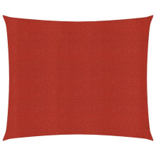 vidaXL Sonnensegel 160 g/m² Rot 2x2,5 m HDPE