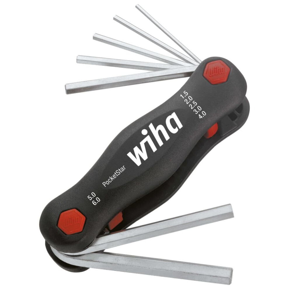 Wiha Multitool Set 7 Piece Hex Hand Poewful Screwdriver Pack Blade Tools Kit
