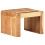 VidaXL vidaXL Solid Acacia Wood Side Table End Accent Couch Living Room Sofa Desk 7