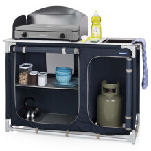 Campart Travel Outdoor Kitchen Blue Camping Hiking Foldable Storage Furniture