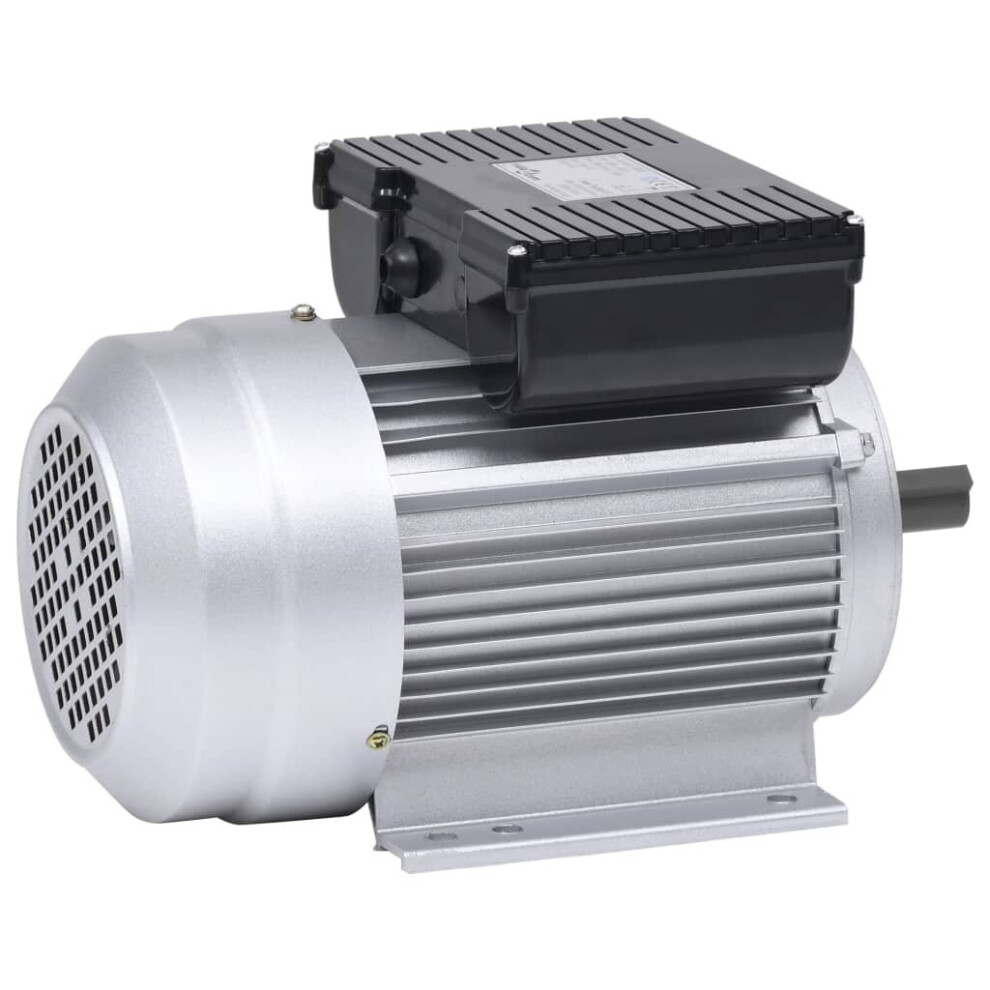 vidaXL Single Phase Electric Motor Aluminium 1,5kW/2HP 2 Pole 2800 RPM Tool