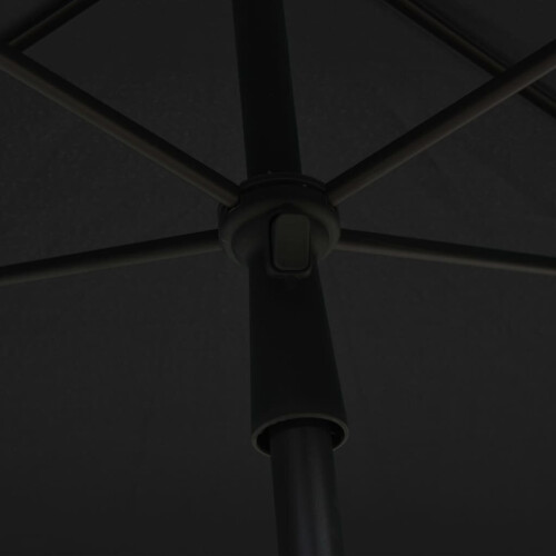 VidaXL vidaXL Sonnenschirm mit Mast 210x140 cm Anthrazit 1