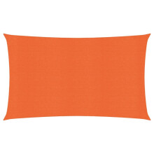 vidaXL Sonnensegel 160 g/m² Orange 2x5 m HDPE