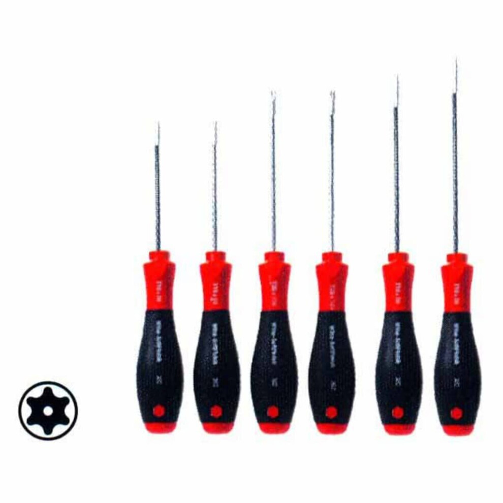 Wiha Torx Screwdriver Set 6 Piece Tamper Resistant Magnetic Repair Hand Tools