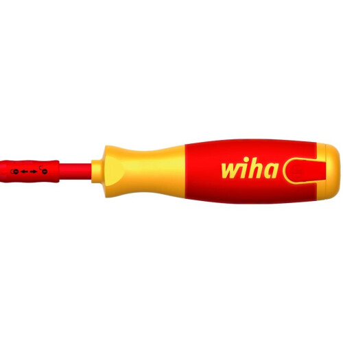 Wiha Wiha Screwdriver with 6 Bit Magazine Electric Slotted Hand Powerful Tools Pack