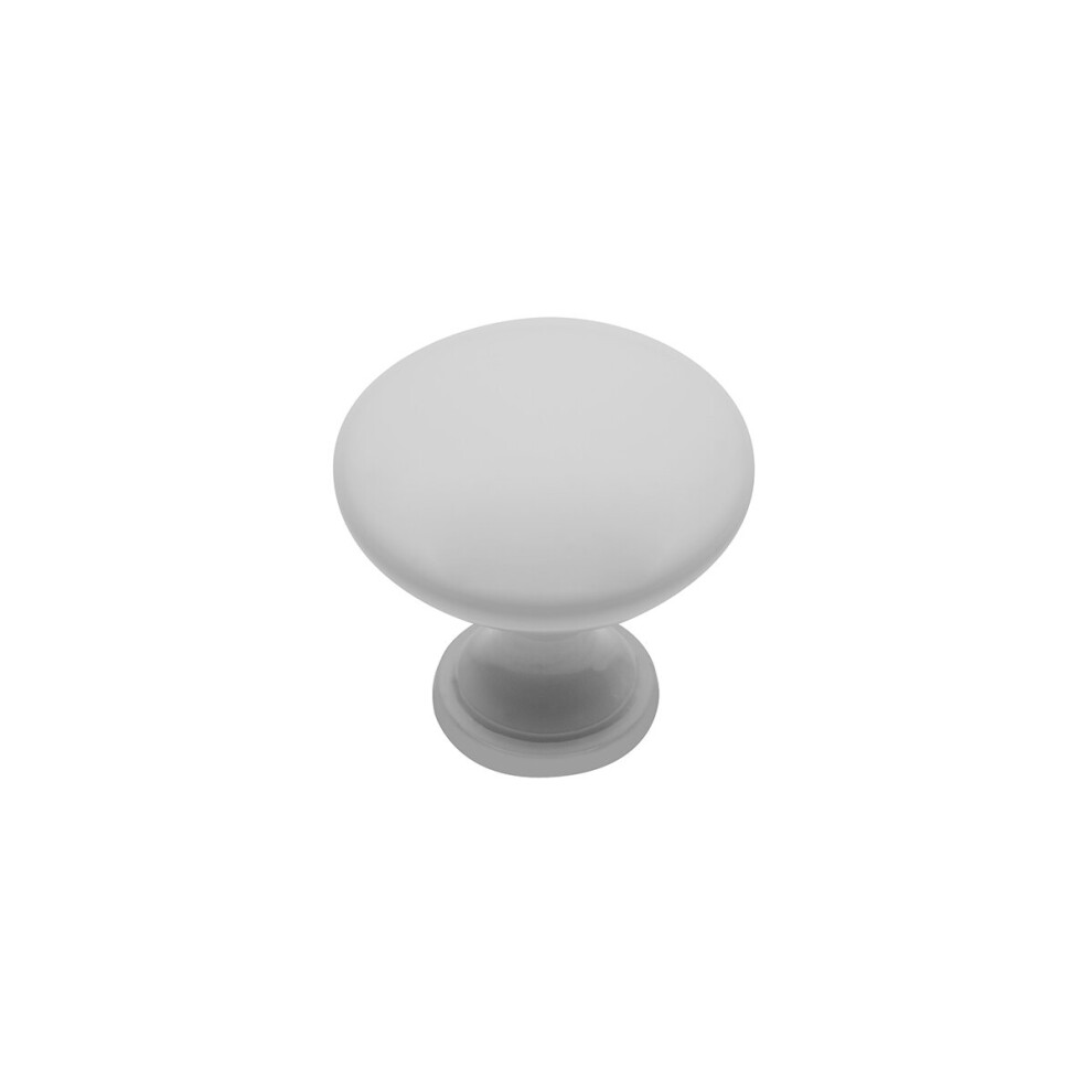 (White glossy ) TERNI - kitchen, bedroom, office cabinet door knob