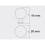 GTV (Chrome/Crystal) Cabinet door knob - Crystal Palace 2