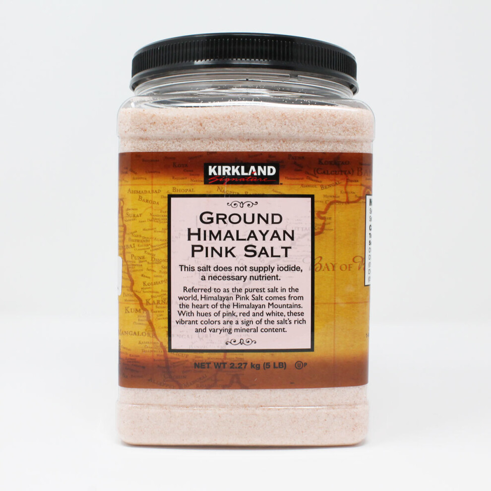 Kirkland Signature Ground Himalayan Pink Salt Spice Jar 2.27Kg