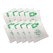 Pack of 10 Bags For Numatic Henry/Hetty/Basil/James Hoover 5 Layer Microfibre