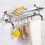 Living And Home (1 Tier) Chrome Towel Rail Holder Wall Mounted Bathroom Rack Shelf 2