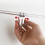 Living And Home (1 Tier) Chrome Towel Rail Holder Wall Mounted Bathroom Rack Shelf 5