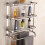 Living And Home (3 Tier) Chrome Towel Rail Holder Wall Mounted Bathroom Rack Shelf 3
