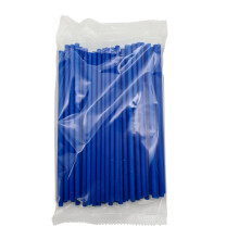 (Blue, 89mm x 4mm (50 Pcs)) Plastic Lollipop Sticks - 89mm x 4mm