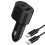Samsung Car Charger 60W Original Samsung USB-C / USB Output USB-C Cable 1m Black 1
