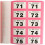 800 Raffle & Cloakroom Tickets Book Perforated Security Coded Numbered 1-800 2