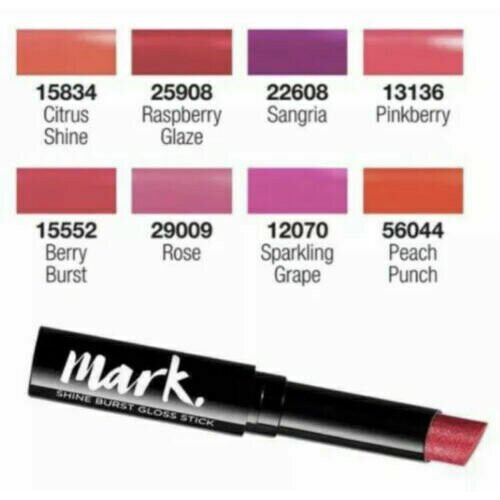 Avon (Peach Punch) Avon MARK Shine Burst Gloss Stick 2 Colours