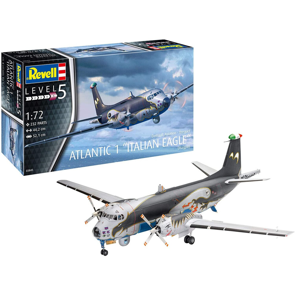 Breguet Atlantic 1"Italian Eagle Level 5 Revell Model Kit