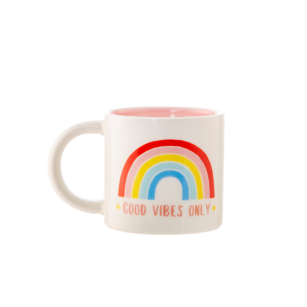 Sass & Belle Chasing Rainbows Good Vibes Only Mug