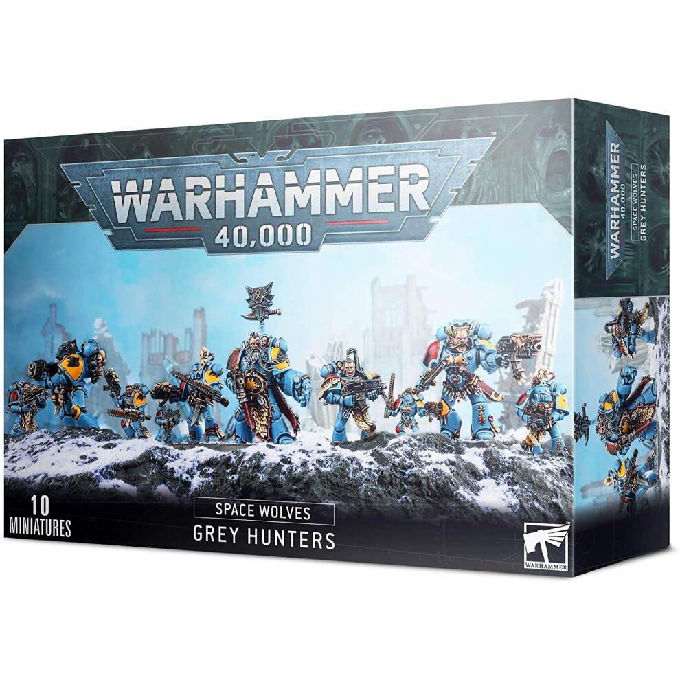 Games Workshop - Warhammer 40k - Space Wolves: Grey Hunters