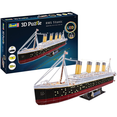 Revell RMS Titanic LED 3D Puzzle By Revell