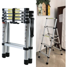 (4+5 Step) A-frame Aluminium Step Ladder Anti-Slip Extendable