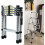 (4+5 Step) A-frame Aluminium Step Ladder Anti-Slip Extendable 1
