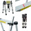 (4+5 Step) A-frame Aluminium Step Ladder Anti-Slip Extendable 5